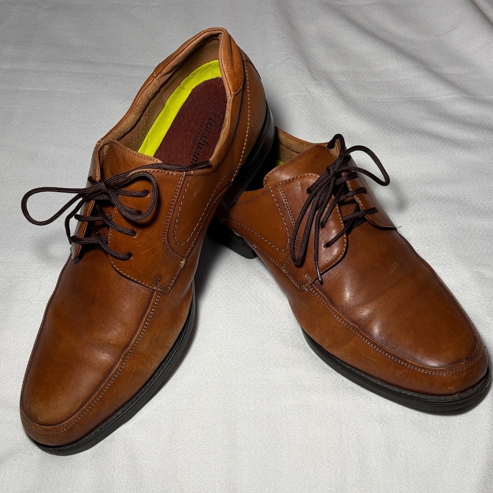Florsheim Tan Leather Men's Oxfords